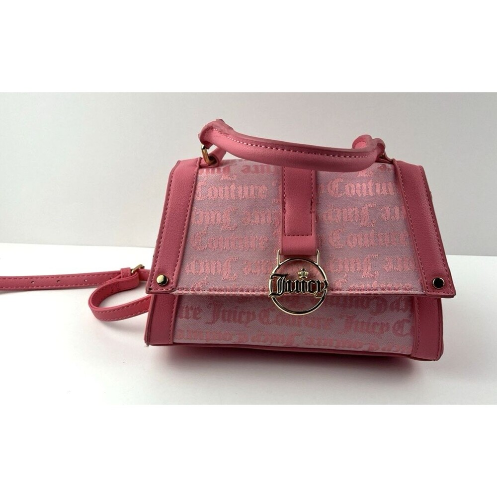 Juicy Couture Pink Logo Crossbody Handbag